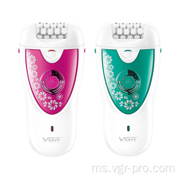 VGR V-722 Epilator Lady Electric yang boleh dicas semula isi rumah